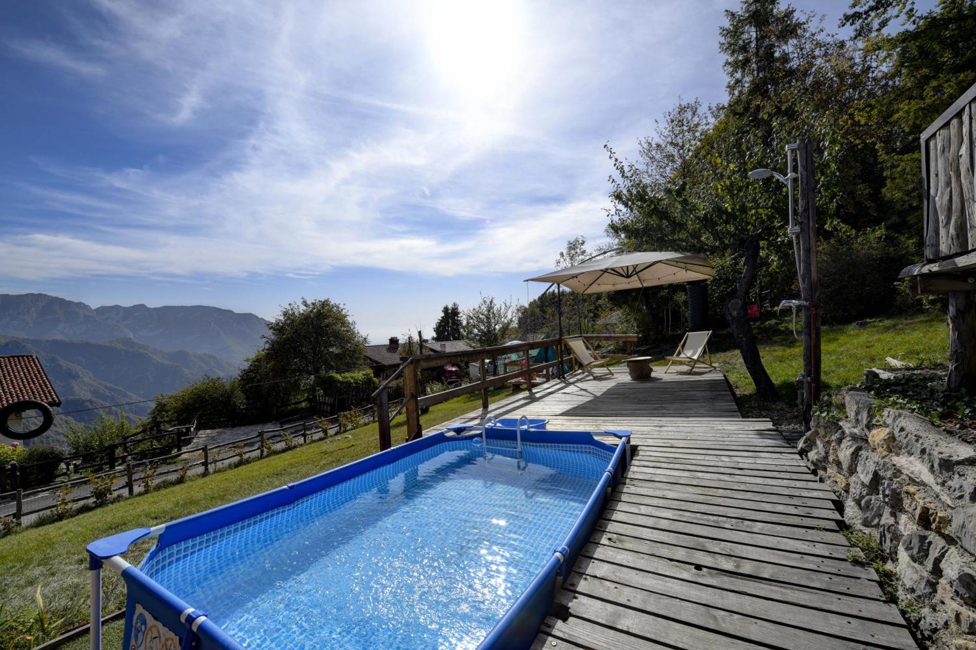 Chalet "Baita Cavacca" Crone Eksteriør bilde