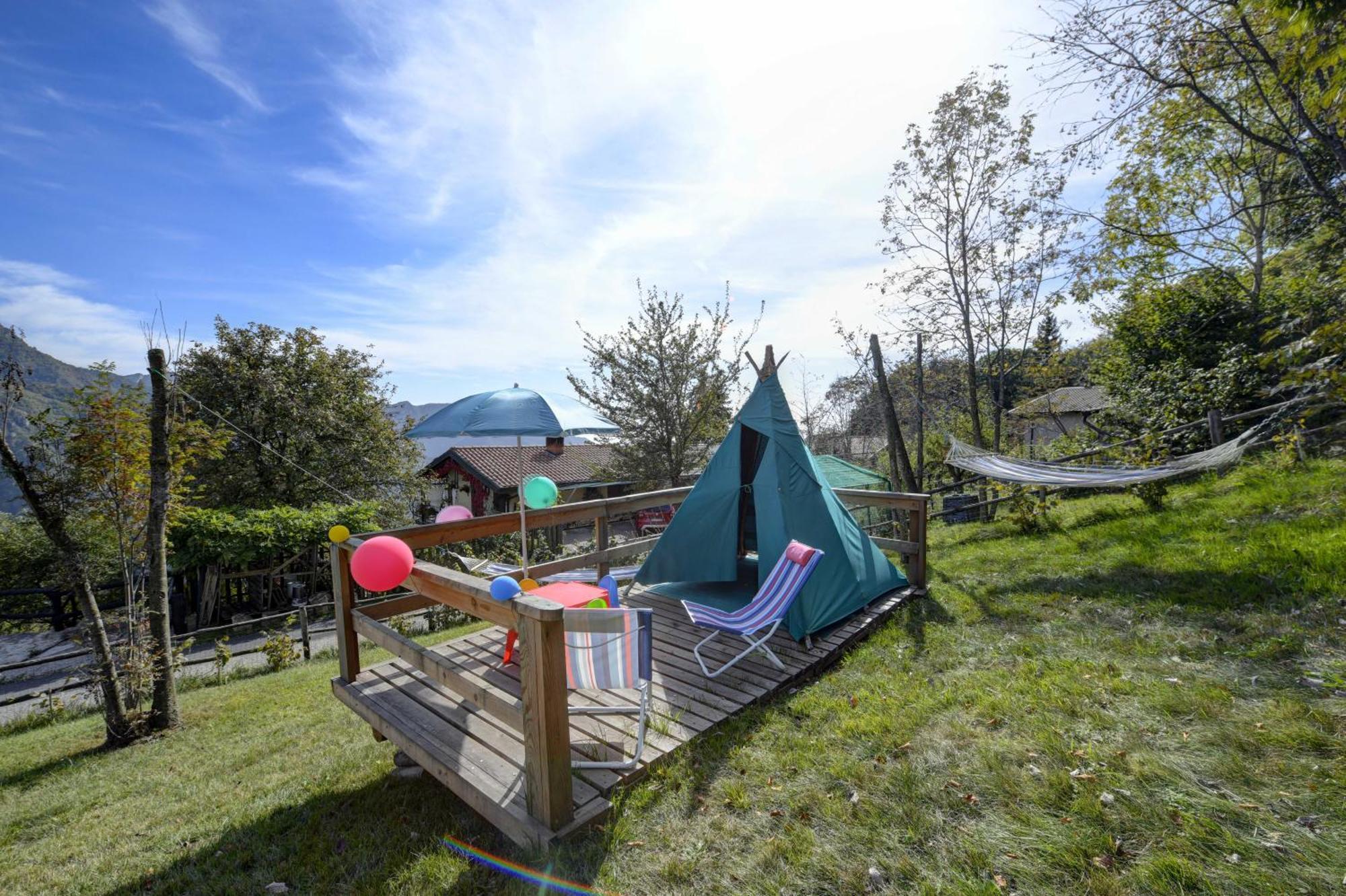 Chalet "Baita Cavacca" Crone Eksteriør bilde