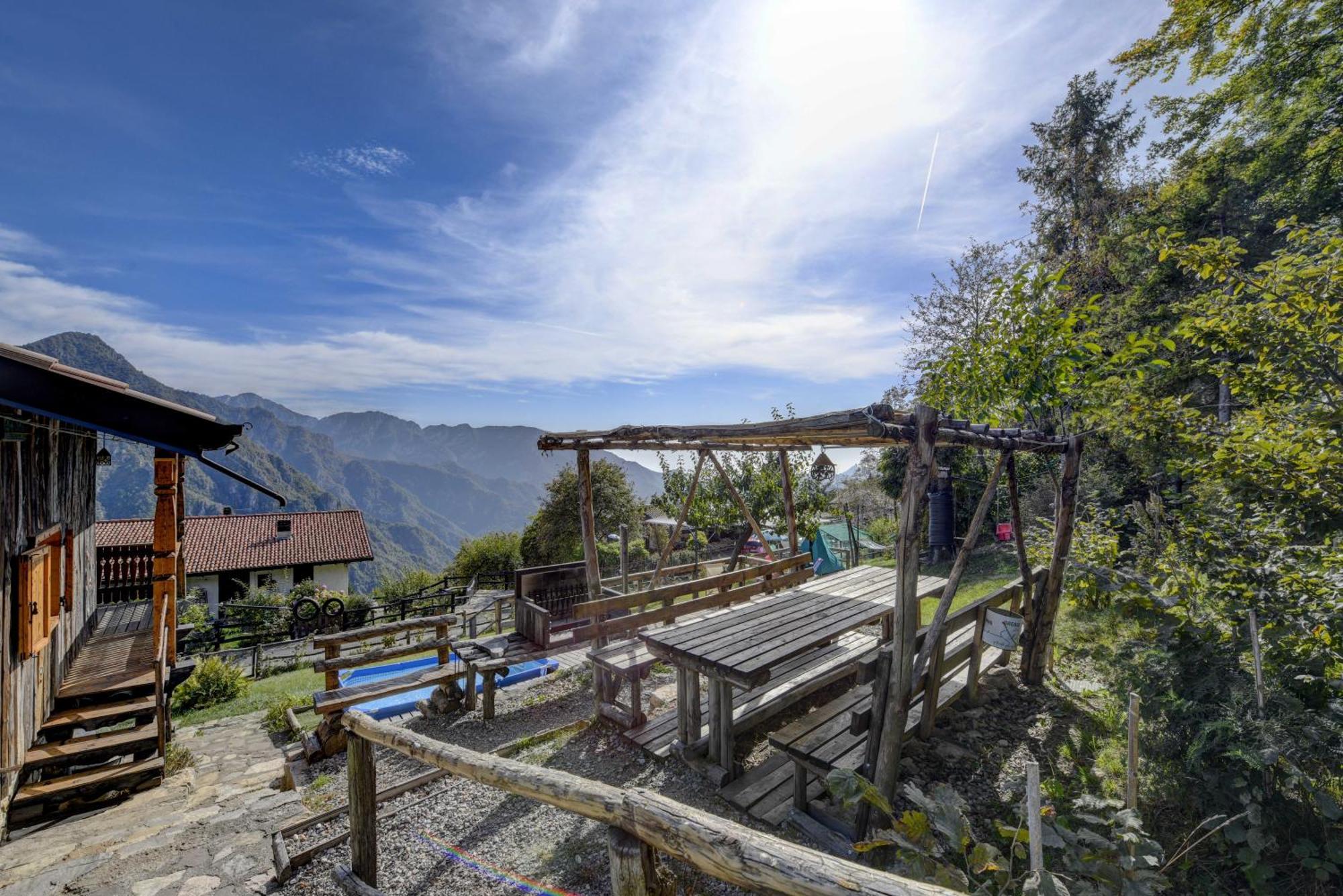 Chalet "Baita Cavacca" Crone Eksteriør bilde