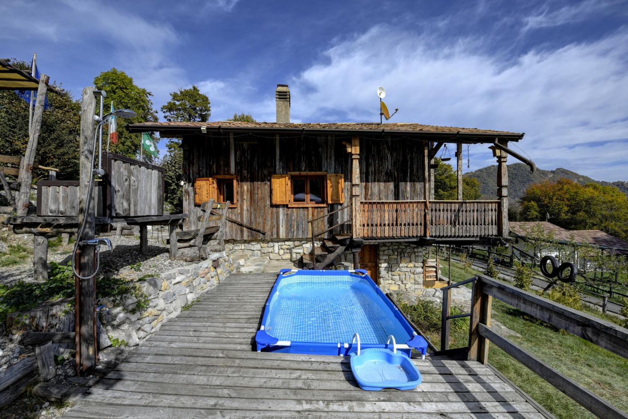 Chalet "Baita Cavacca" Crone Eksteriør bilde